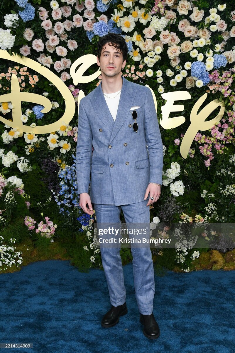 Milo Manheim at the Disney 2025 Upfront Red Carpet held at North Javits Center on May 13, 2025 in New York, New York. (Photo by Kristina Bumphrey/Variety via Getty Images)