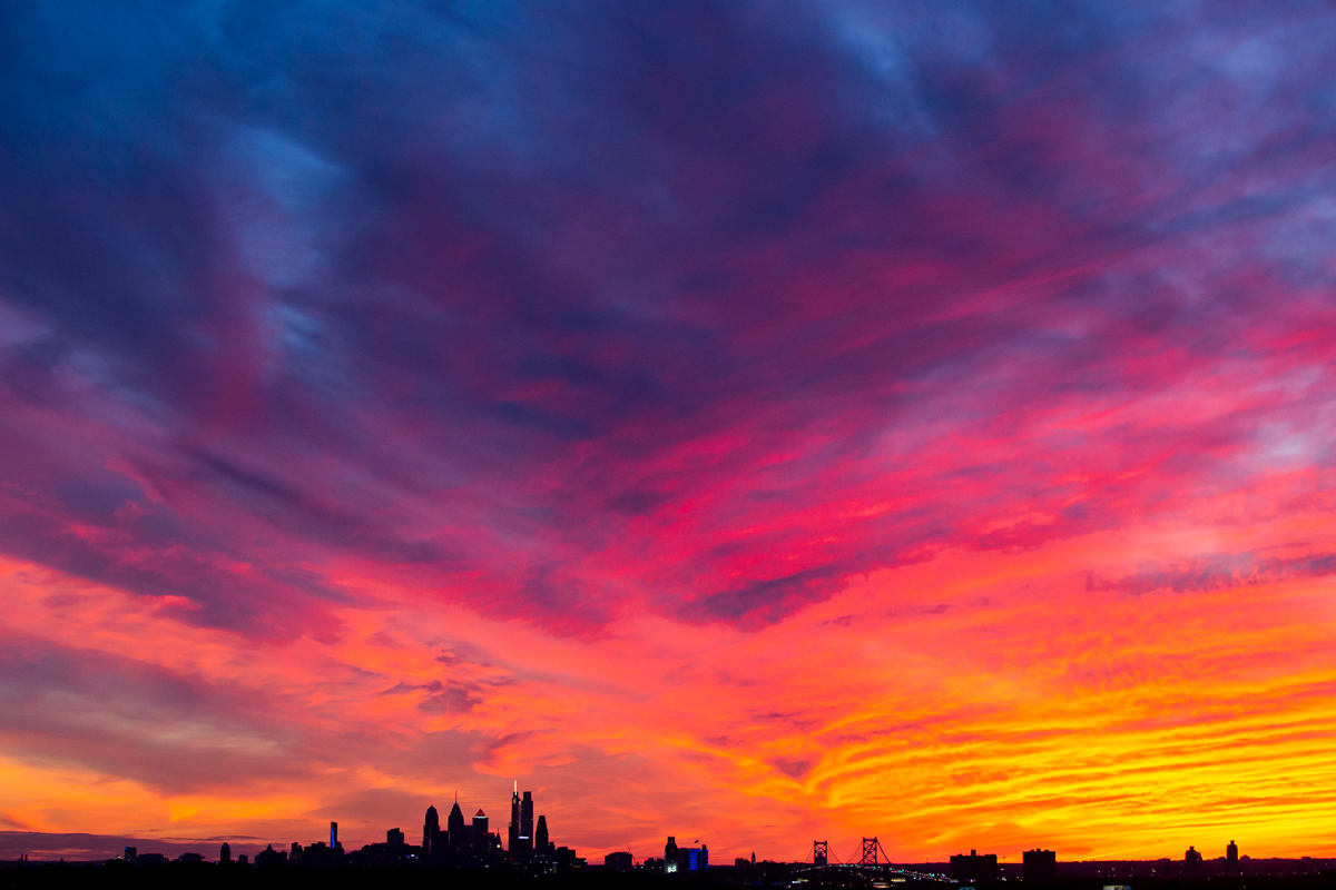 Philadelphia Skyline May 20, 2020