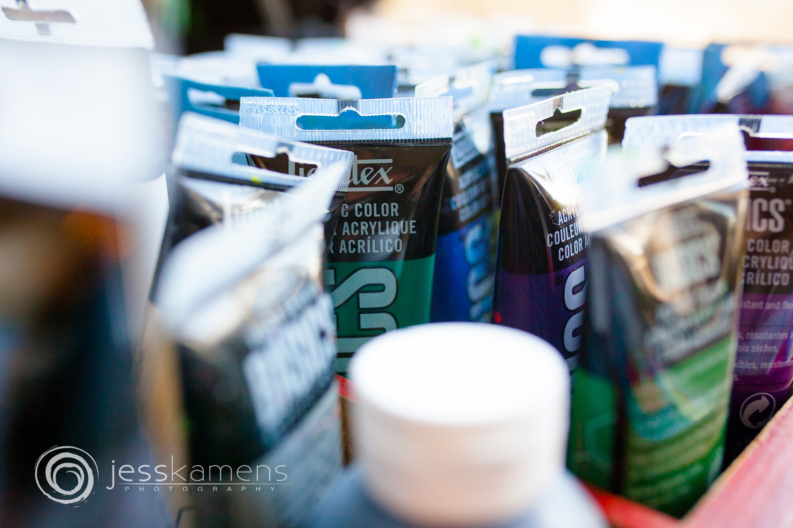 Liquitex paints from an artist