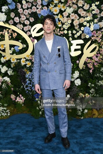 Milo Manheim at the Disney 2025 Upfront Red Carpet held at North Javits Center on May 13, 2025 in New York, New York. (Photo by Kristina Bumphrey/Variety via Getty Images)