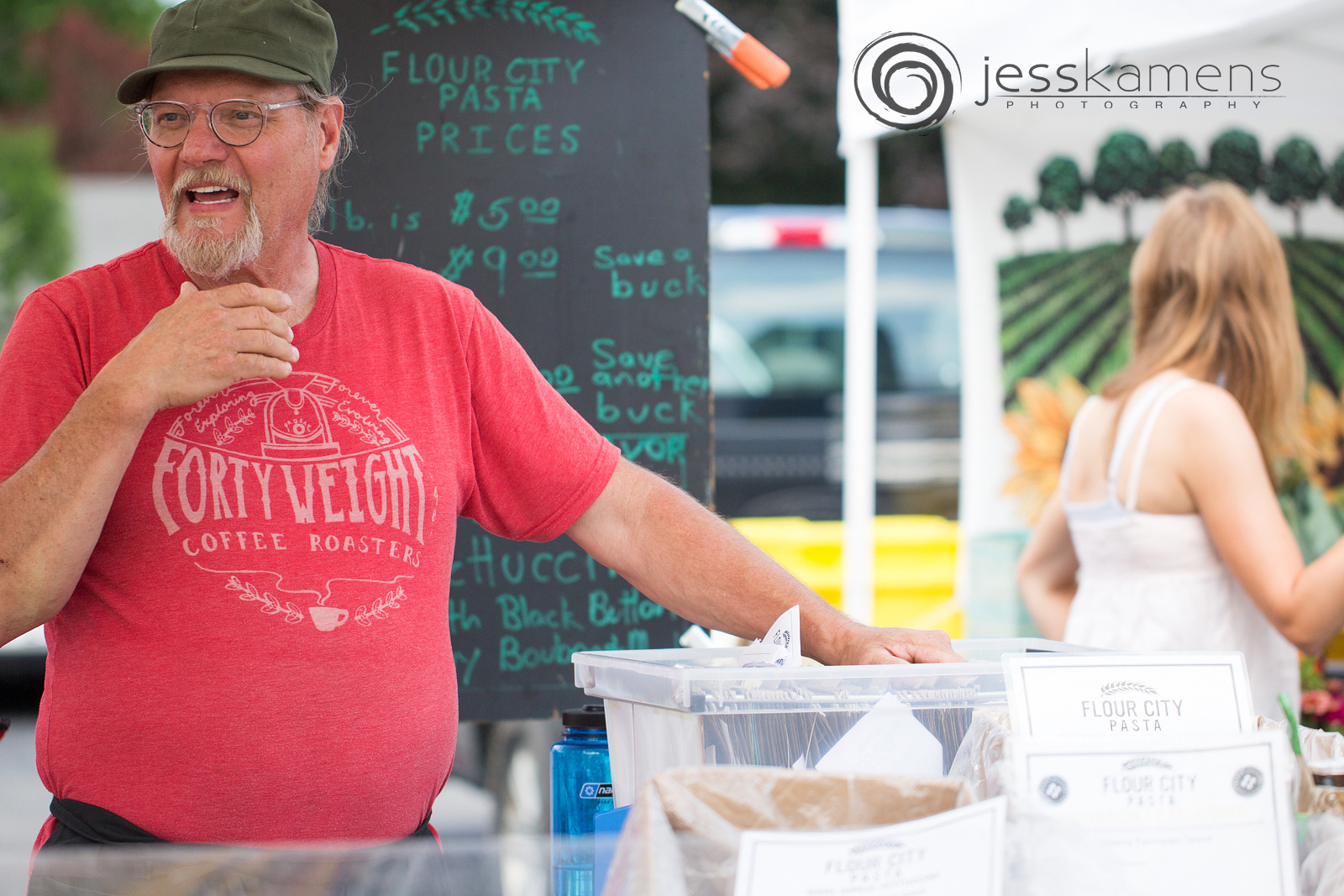 Flour City Pasta is at the market