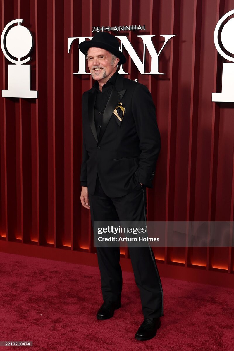 NEW YORK, NEW YORK - JUNE 08: Jeb Brown attends The 78th Annual Tony Awards at Radio City Music Hall on June 08, 2025 in New York City. (Photo by Arturo Holmes/WireImage)