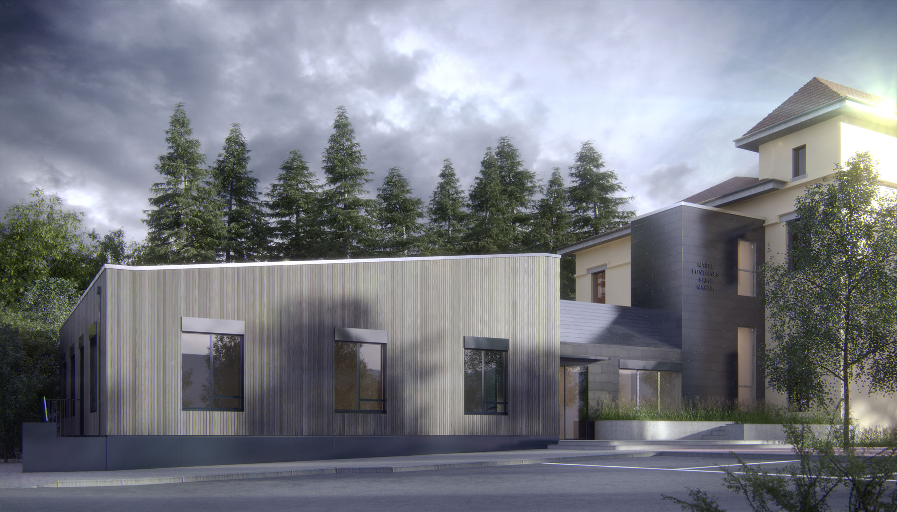 Carmine-Crimson Architectural Visualization Studio, atelier de visualisation architecturale.