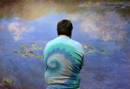 Studying Monet, Frist Museum - Nashville, Tennessee