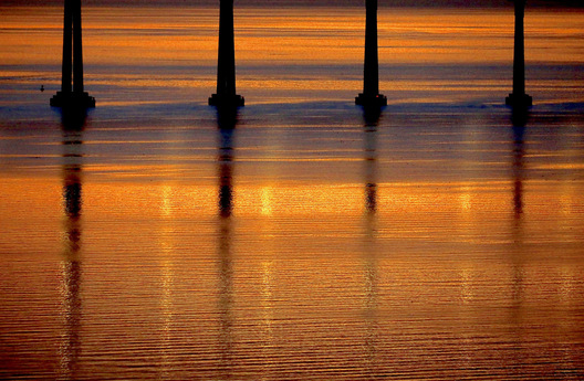 Coronado Bridge - San Diego Bay, California