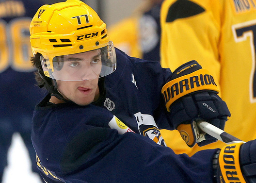 Luke Evangilista, Nashville Predators