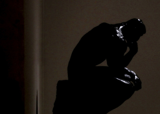 Auguste Rodin "Thinker", Appleton Museum of Art - Ocala, Florida