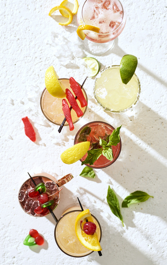 Lifestyle food in action photographed by Jessica Grenier showing a chef plating a dish.