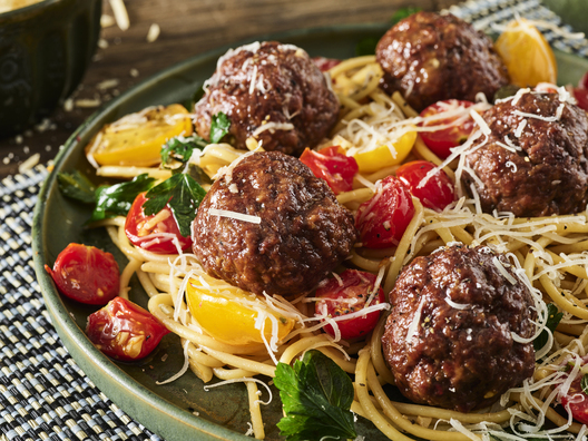 Styled restaurant entrée photographed by Jessica Grenier for digital menus and online ordering platforms.