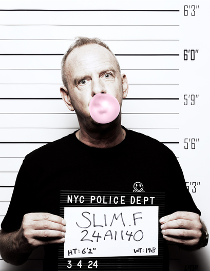 Fatboy Slim, Arrested in New York Portrait by photographer Jessica van der Weert