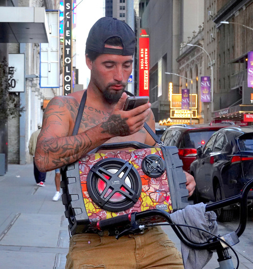 Bike Messenger - Manhattan, New York