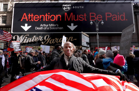 Protest, Broadway Theater District - Manhattan, New York