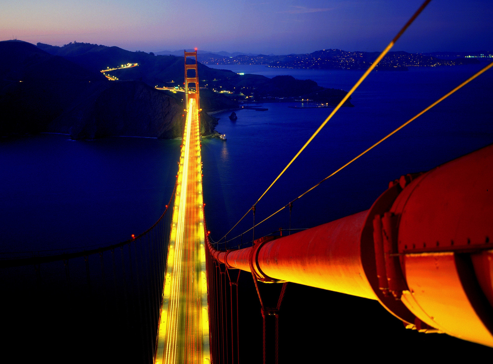 Golden Gate Bridge - San Francisco Bay, California