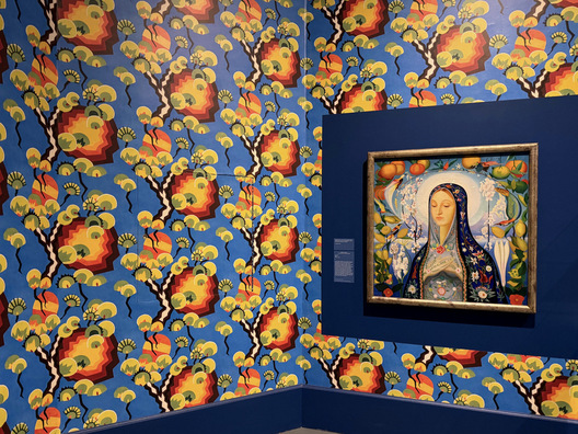 Stella's Painting - Brooklyn Museum, New York City