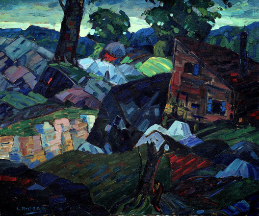 Leighton R. Cram (1885-1981) Lone Cabin 25x30 o/c sll   $2850 (unframed)