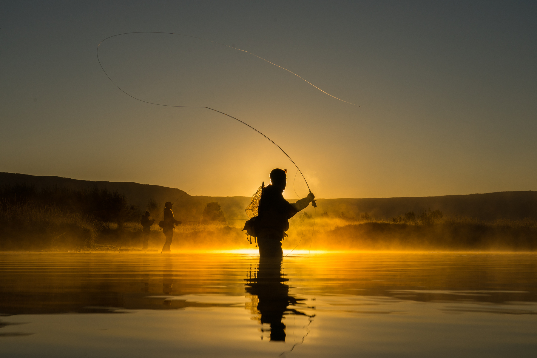 FlyFishing, Midway, Ut. Provo River. Photo:Adam Clark