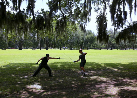 Swordplay - Savanah, Georgia