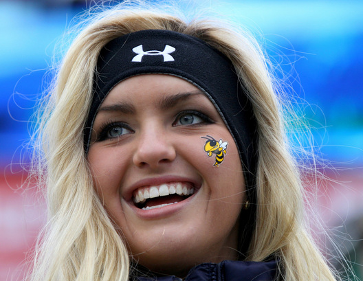 Georgia Tech Cheerleader - Atlanta, Georgia
