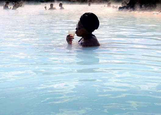 Tourist, Blue Lagoon - Iceland