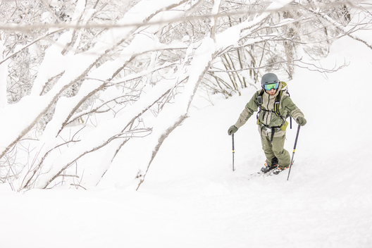 Images of Backcountry skiing at CTA Bolton Valley location. January 27, 2026.