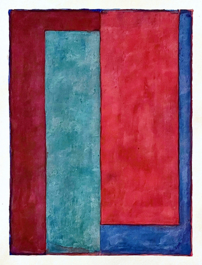 watercolor/Khadi paper
16.5 x 11.5 in