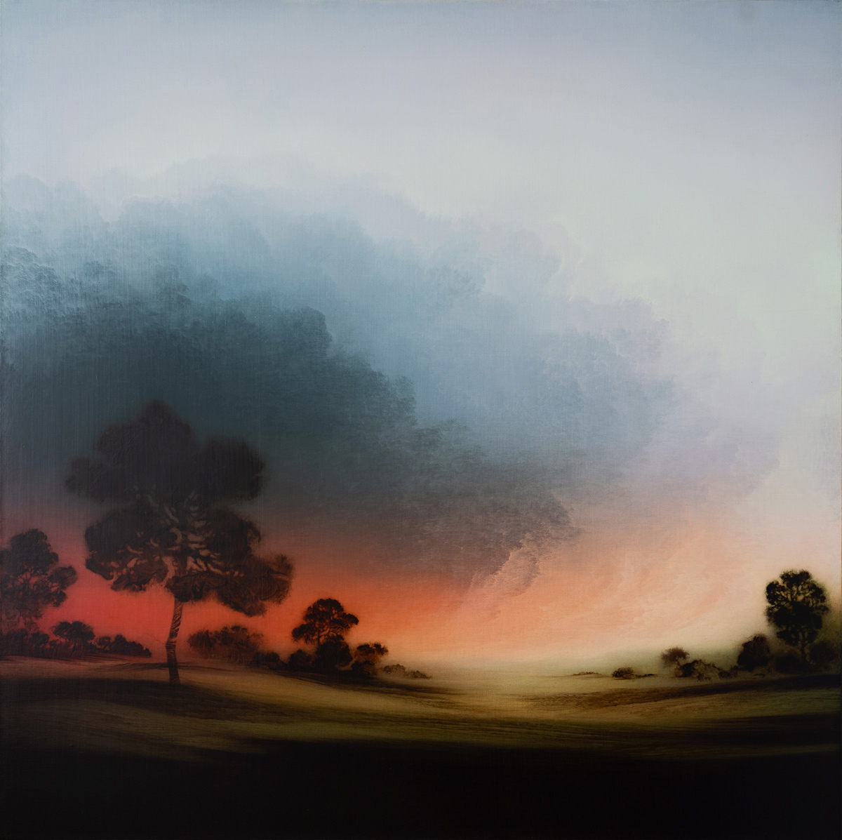 $6500 Acrylic on canvas. 48x48 inches. Available at Gallery Merrick,  Victoria, BC (250)755-6818