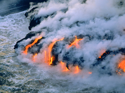 Kilauea Volcano Lava Flow - Big Island, Hawaii