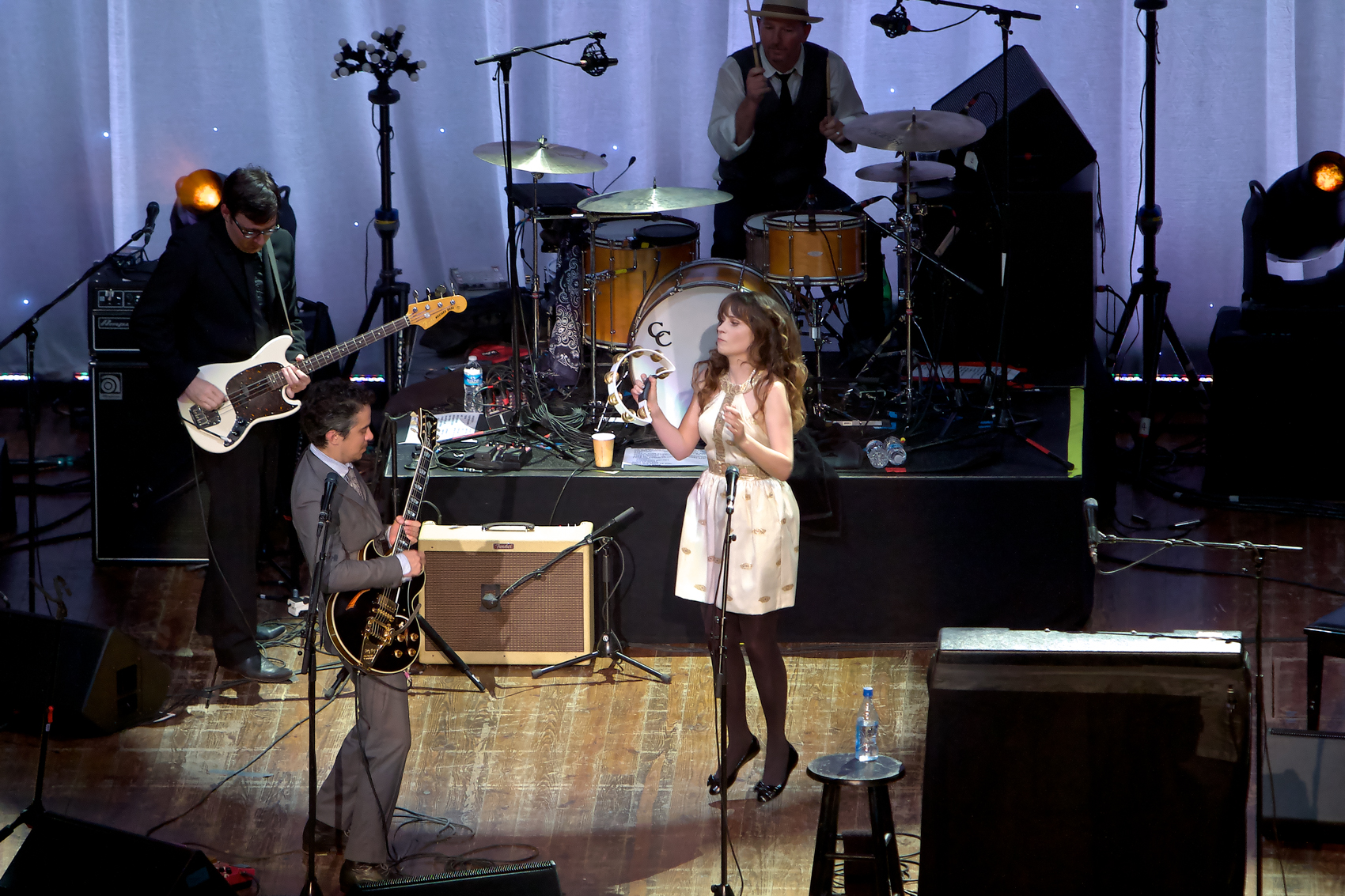 She & Him
The Mann Center
Philadelphia, Pa 
July 9, 2013 

DerekBrad.com