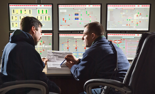 Power Plant Control Room, York Energy Center