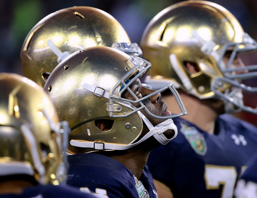 QB Malik Zaire, Notre Dame University