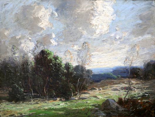 George Matthew Bruestle (1871-1939) 18x24 o/c sll - (SOLD)