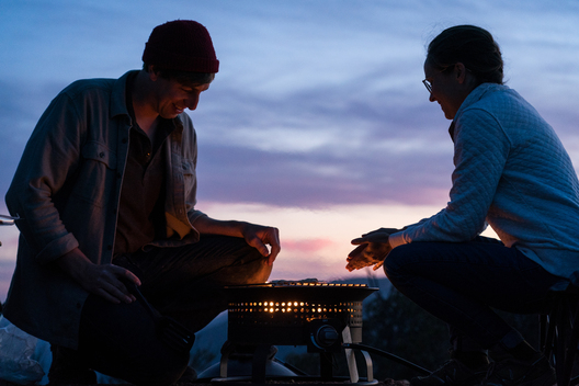 Megan and Micheal, Fresh off the grid, San Diego, CA. Photo:Adam Clark/Brody Leven