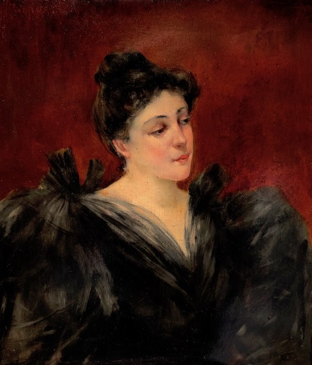 Paul Nimmo Moran (1864-1907) 11x9 oil on panel sul and verso   $2200 (unframed) 