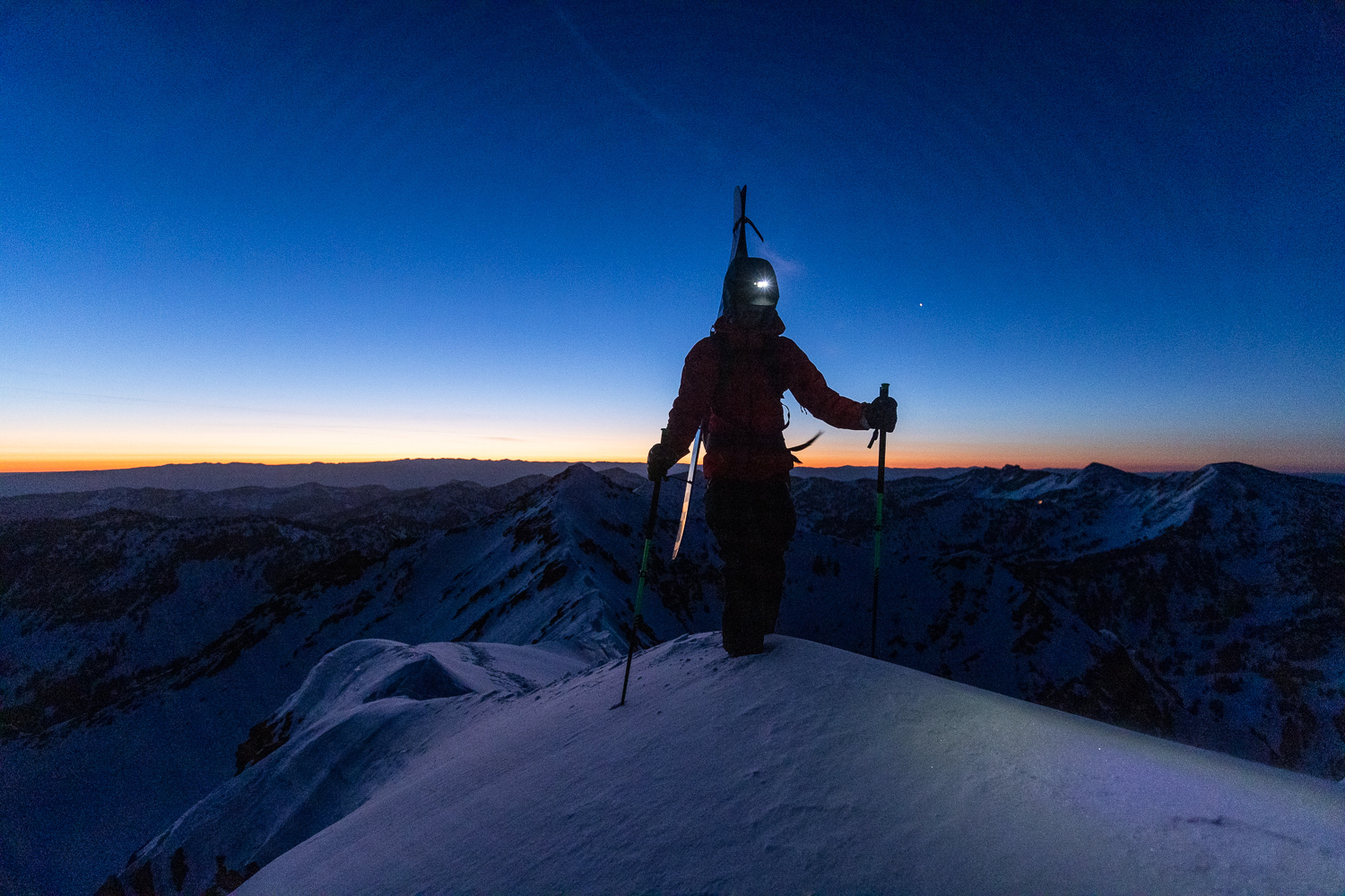 Turner Petersen, Wasatch Mountains, UT. Photo:Adam Clark