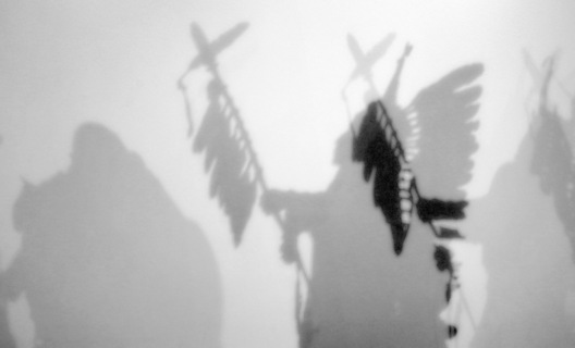 John Coleman Sculpture Shadows, James Museum of Western Art - St. Petersburg, Florida