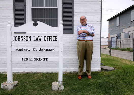 Andrew Johnson, Country Lawyer - Valentine, Nebraska