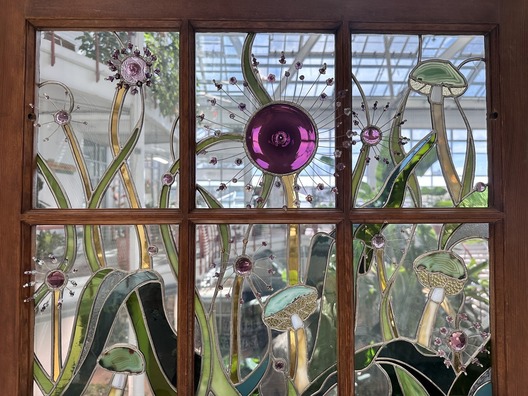 glass panels