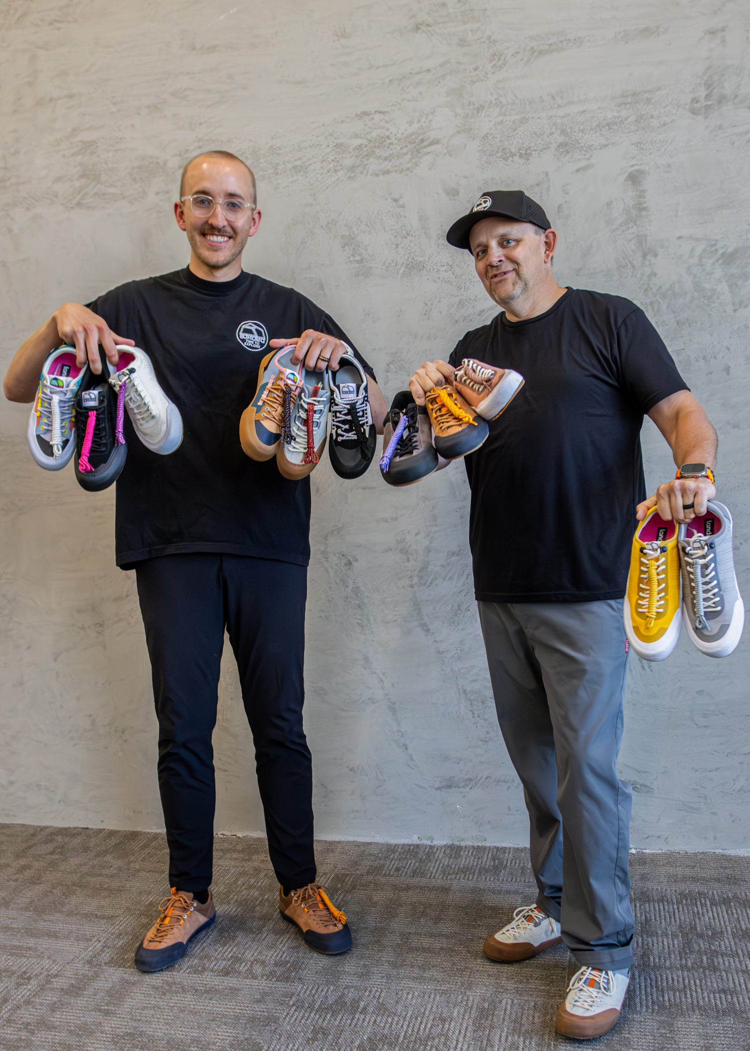 Landed Footwear
Bryce Anderson and Doug Hintze
Centerville, Utah
June 2, 2025


DerekBrad.com