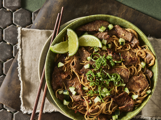 Styled restaurant entrée photographed by Jessica Grenier for digital menus and online ordering platforms.